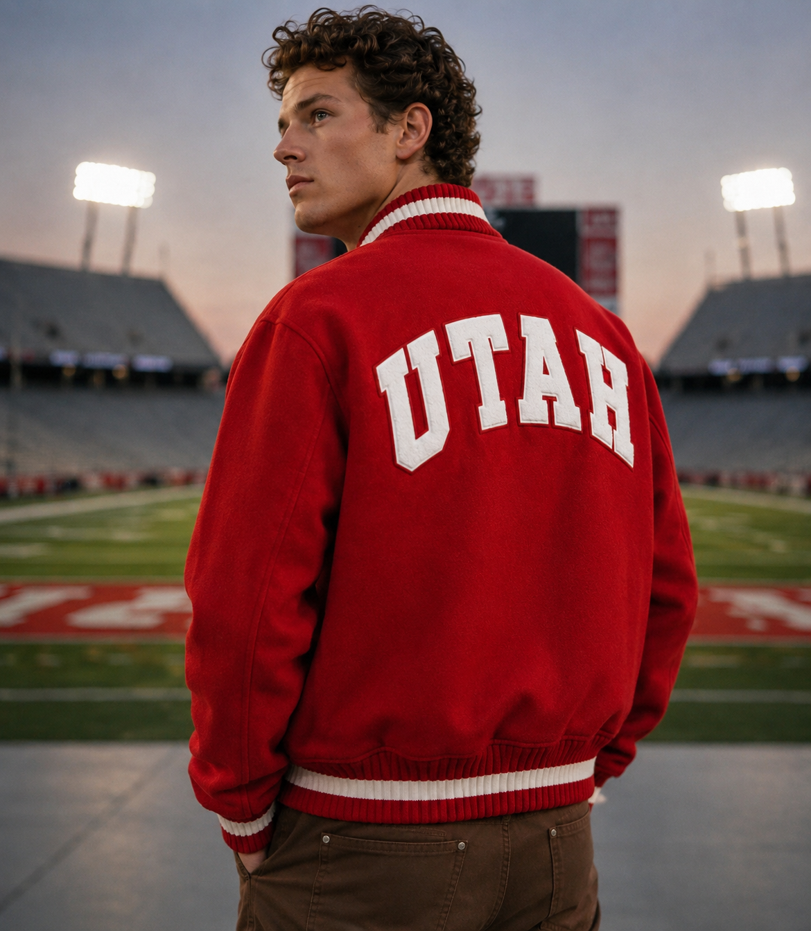 University of Utah® Premium Varsity Jacket- PRE ORDER ONLY