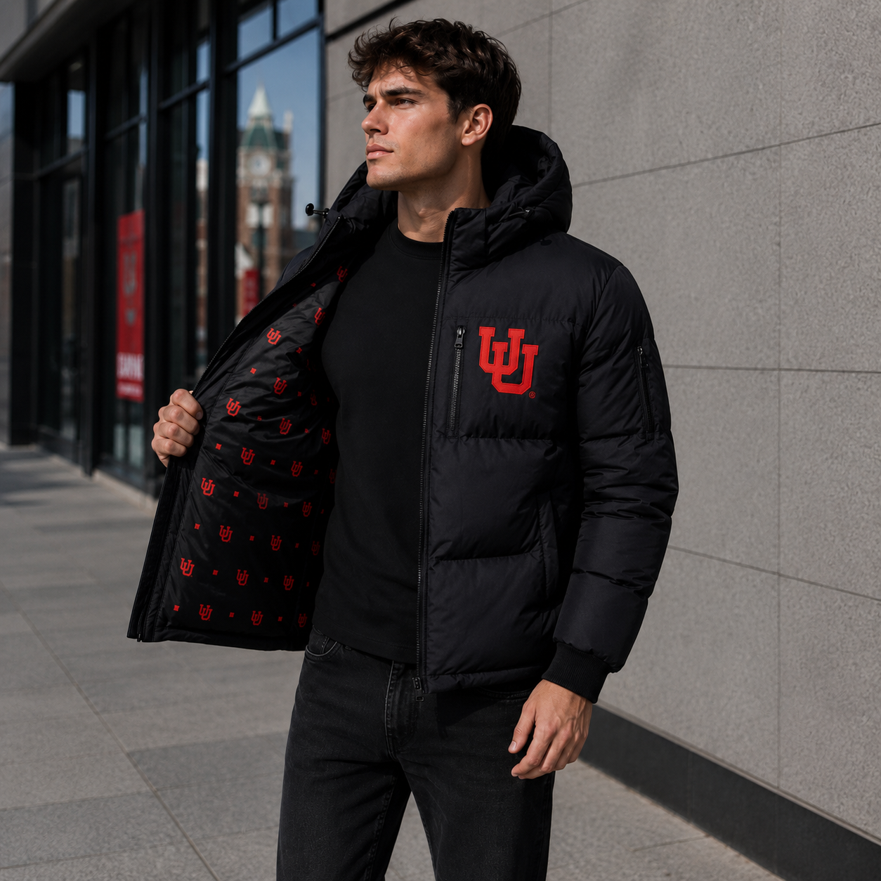 University Of Utah Utes® Premium Puffer Down Coat