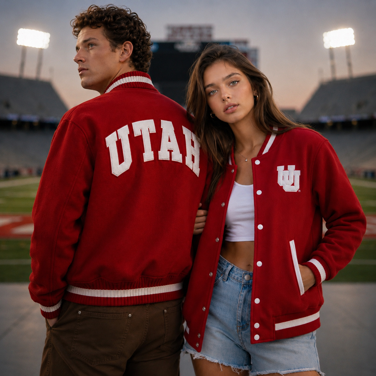 University of Utah® Premium Varsity Jacket- PRE ORDER ONLY