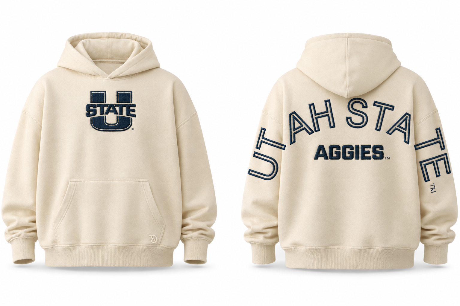 COMING SOON>>>> Officially Licensed Utah State University® Embroidered Signature Hoodie