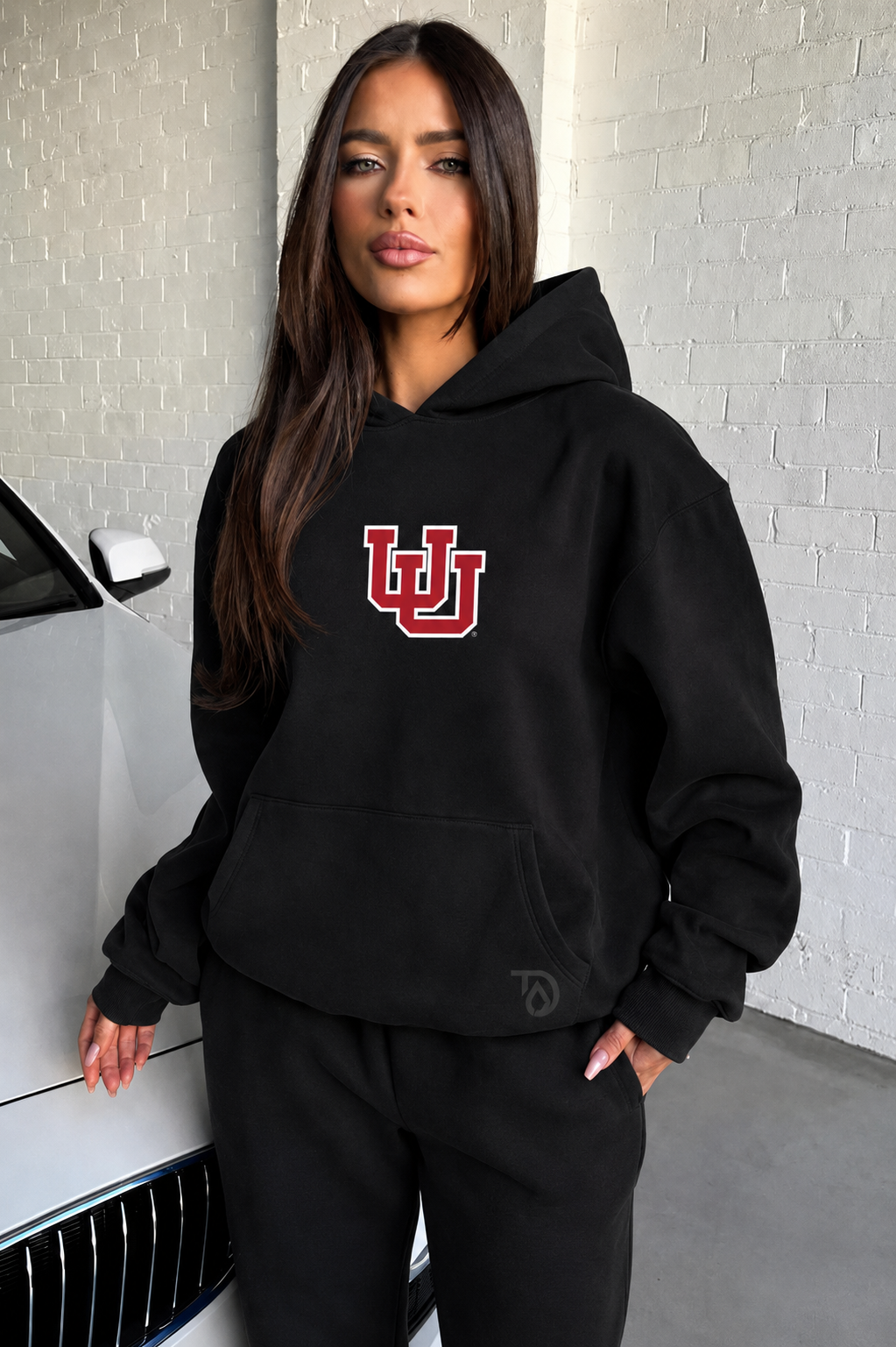 Black University of Utah® Signature Hoodie