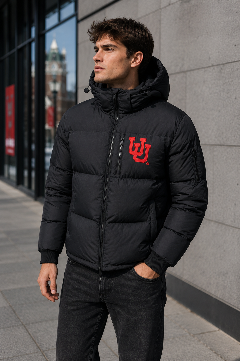 University Of Utah Utes® Premium Puffer Down Coat