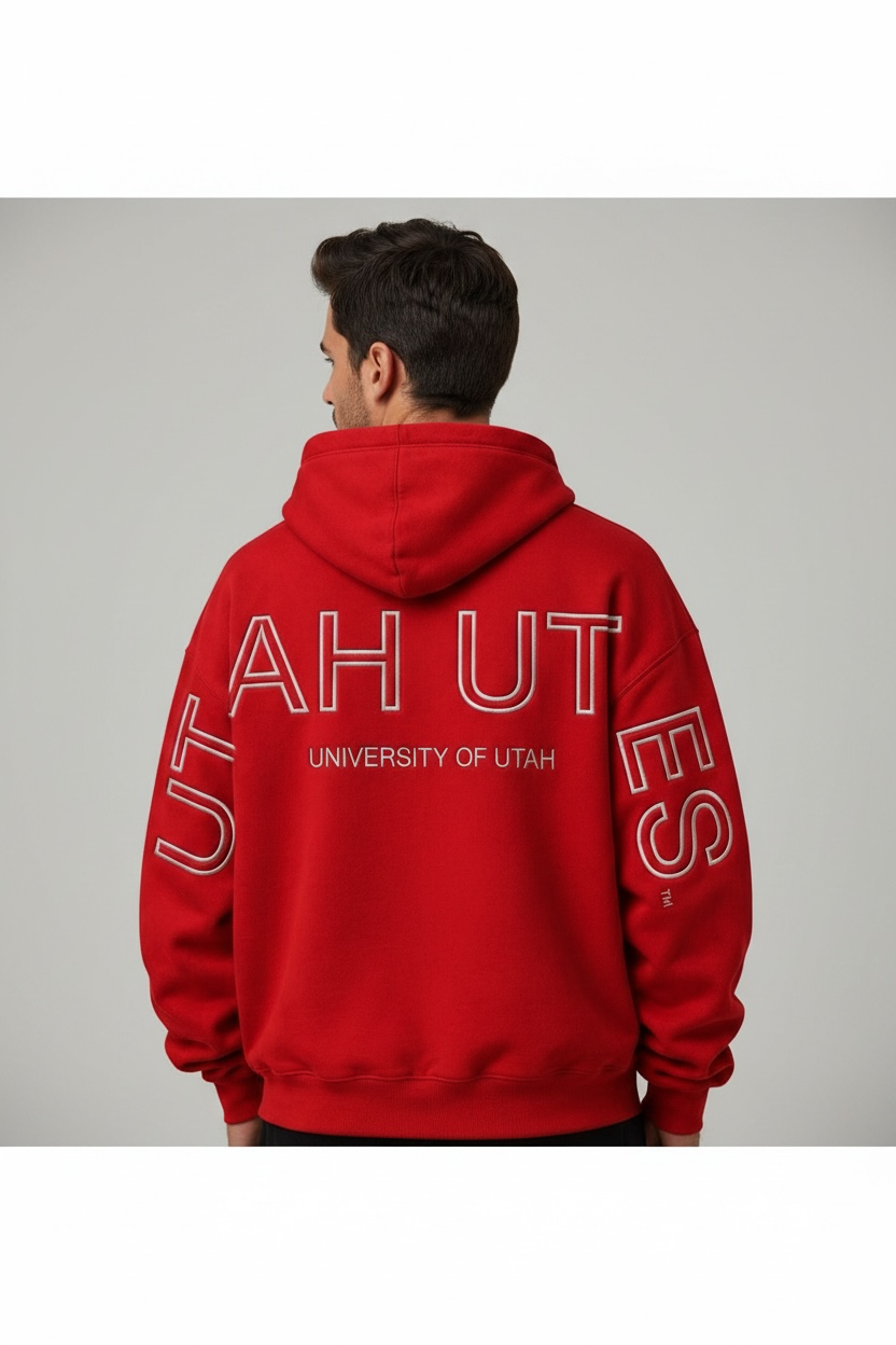 Red University of Utah® Signature Hoodie