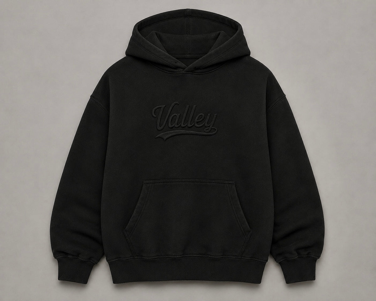 Utah Valley University Embossed Black Hoodie