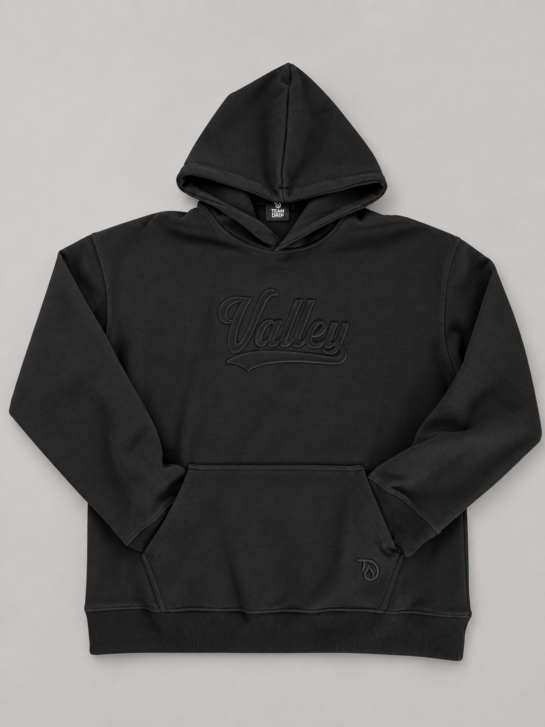 Utah Valley University Embossed Black Hoodie
