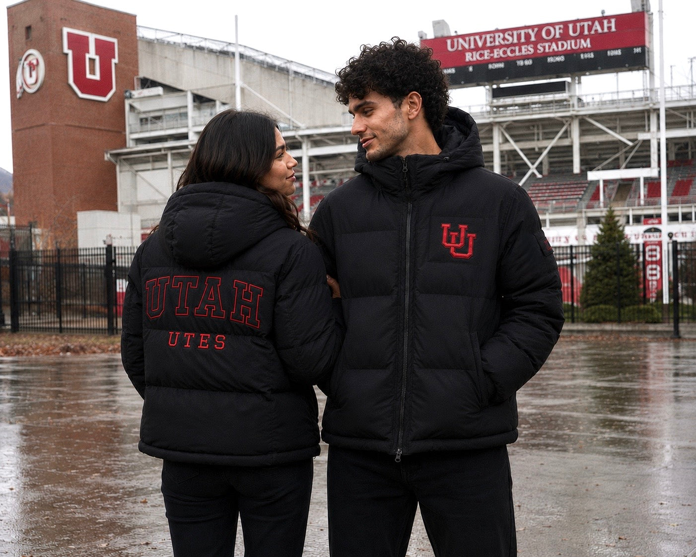 Utah Utes® Premium Puffer Down Coat PRE ORDER ONLY
