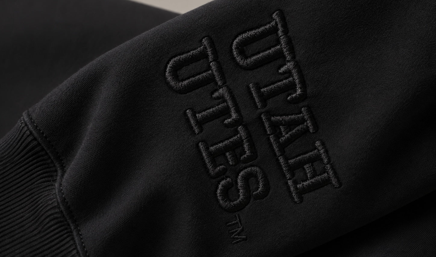 Black University of Utah® Embossed Oversized Sweatshirt