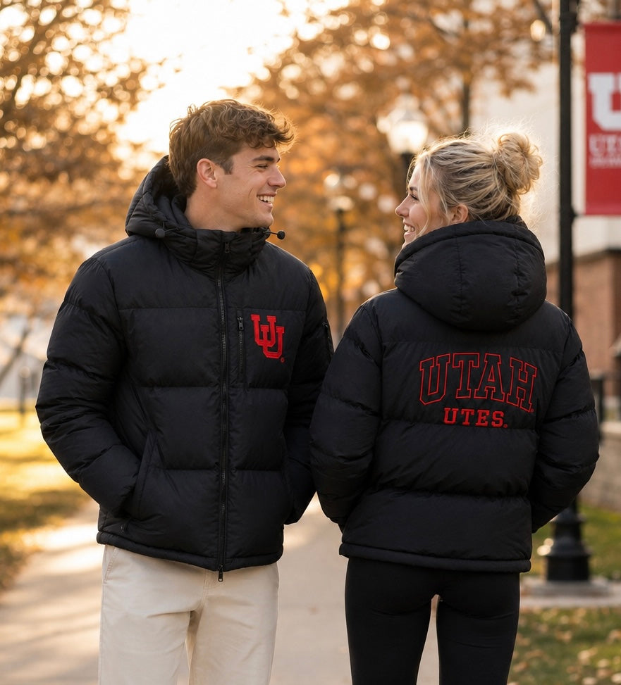 University Of Utah Utes® Premium Puffer Down Coat