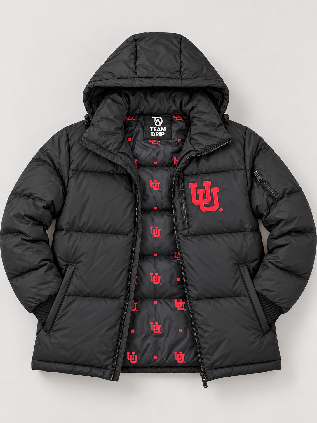 University Of Utah Utes® Premium Puffer Down Coat