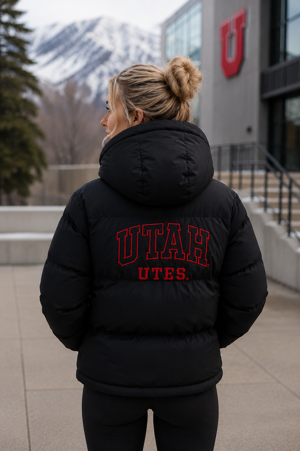 University Of Utah Utes® Premium Puffer Down Coat