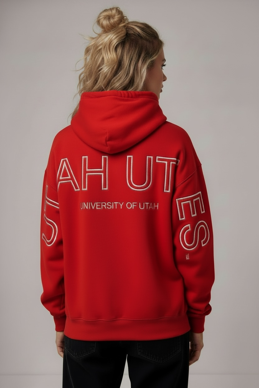 Red University of Utah® Signature Hoodie